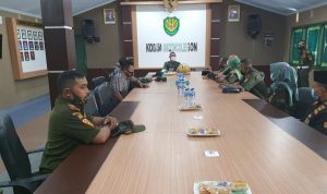 Dandim 0623/Cilegon Menerima Kunjungan Ormas Pejuang Siliwangi Kota Cilegon