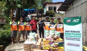 Dua Kontainer Bantuan Masyarakat Babel untuk Penyintas Gempa Sulbar Mulai Didistribusikan