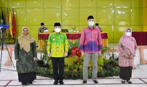 Pergantian Rektor IAIN Metro Dihadiri Wahdi Walikota Metro