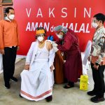 Tinjau Vaksinasi Covid-19, Presiden: Semoga Dapat Kurangi Laju Penyebaran Pandemi di Tana Toraja
