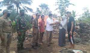 PT Suda Miskin Berikan Bantuan Korban Kebakaran di Kecamatan Cihara