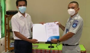 Perwakilan Jasa Raharja Kota Parepare Lakukan Penandatanganan MOU Terhadap Dua Rsu, Ini Tujuannya