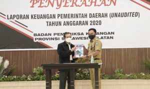 LKPD Bantaeng 2020 Diserahkan, BPK: Pemeriksaan Dilakukan dengan Protokol Kesehatan Ketat
