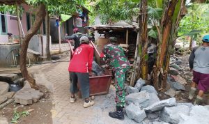 Koramil Bojonegara Bersama Masyarakat Mengadakan Karbak