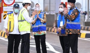 Didampingi Gubernur WH, Presiden Jokowi Kembali Resmikan Proyek Strategis Nasional di Banten