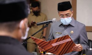 Sekda Bantaeng Lantik 8 Pejabat Administrator dan Pejabat Pengawas