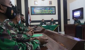 Tim Penilai Lomba Binter Korem 043/Gatam Kunjungi Kodim 0429/Lamtim