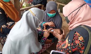 Cegah Stunting, Dinkes Takalar Berikan Obat Cacing pada Balita