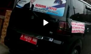 Diduga Gunakan Plat No Kendaraan Palsu, LSM Bentar Polisikan Balon Kades Sukasari 