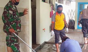 Anggota Koramil 2301/Cilegon Giat Karbak Bersama Bhabinkamtibmas dan Masyarakat