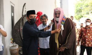 Wabup Takalar Dampingi Delegasi Duta Besar Arab Saudi Peletakan Batu Pertama Rumah Tahfidz Al-Quran