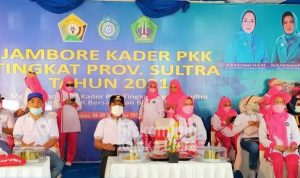 Ali Mazi Resmi Membuka Jambore Kader PKK Se-Sultra