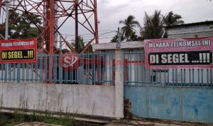 Polemik Penyegelan Tower BTS Telkomsel di Imopuro, di Tidaklanjuti Kepolisian Polda Lampung