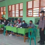 Sinergitas Polsek Malingping Polres Lebak dan Puskesmas Cipeundeuy Gelar Vaksinasi di SMP Negeri 1 Malingping