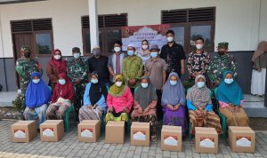 Kodim 0623/Cilegon Bansos dan Santunan ke Anak Yatim