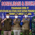 Sekda Kolaka Utara Sosialisasi dan Edukasi Penanganan Covid-19