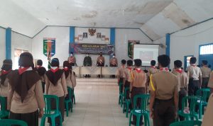 Peduli Generasi Muda, Kodim 0429/Lamtim Berikan Wasbang kepada SWK