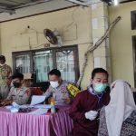 Konsistensi Polsek Malingping Polres Lebak Gelar Vaksinasi Masal