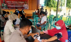 Cukup Membawa KTP, Tim Gerai Vaksin Presisi Polres Pasangkayu Akan Melayani