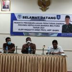 Tingkatkan Kwalitas Keluarga, Anggota DPRD Babel, Ranto Sendhu Sosialisasikan Perda No 12 Tahun 2019