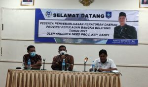 Tingkatkan Kwalitas Keluarga, Anggota DPRD Babel, Ranto Sendhu Sosialisasikan Perda No 12 Tahun 2019