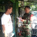 Babinsa Koramil 2302/Bojonegara Giat Puan Ter Pendataan Kontrakan