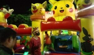 Hadirnya Taman Bermain di Alun-alun H.Makkatang Daeng Sibali, Masyarakat Takalar sangat Terhibur