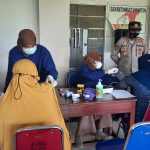 Dukung Percepatan Vaksinasi, Polsek Pattallassang Gelar Gerai Vaksinasi