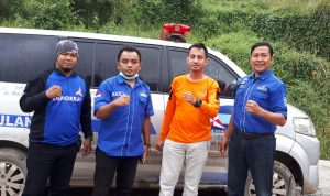 Partai Demokrat Banten Memberikan Bantuan Ratusan Paket Bahan Pangan