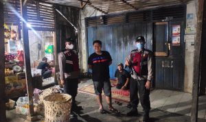 Rutinitas Polsek Malingping Patroli Malam Cegah Kriminalitas