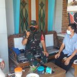 Babinsa Koramil 2306/Mancak Giat Komsos Membahas Tentang Covid 19