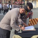 Kapolres Pasangkayu Pimpin Sertijab Pergantian Wakapolres