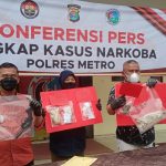 5 Terduga Sindikat Narkoba Berhasil Diringkus Satnarkoba Polres Metro