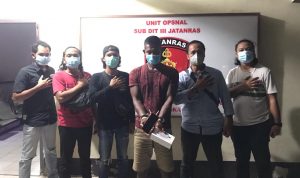 Seorang Pria Air Kepala Tujuh di Ringkus Polda Babel