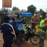 Pelanggar Prokes Pasar Taman Cari Ditertibkan Petugas Gabungan