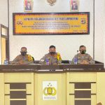 Wujudkan Budaya Tertib Berlalulitas, Polres Lampung Utara Gelar Lat Pra Ops Keselamatan Krakatau 2022