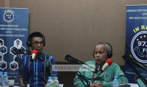 Kepala Diskominfo Babel Gelar Talkshow, Ini Penjelasnya