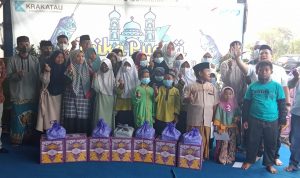 PT. Krakatau Jasa Samudra Adakan Buka Puasa Bersama Anak Yatim