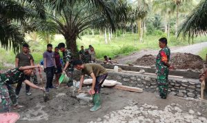 TMMD Menargetkan Empat Plat Dekker di Desa Wulai