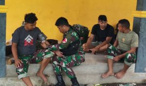 Tim Bakes Rutin Memberikan Pelayanan Terhadap Personil TMMD