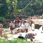 Dikeluhkan Warga Desa Sawarna, Rusaknya Bendungan Ciburial Tak Kunjung Dibangun