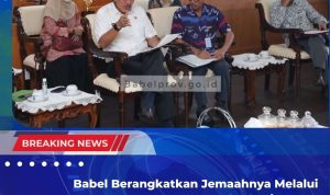 Babel Berangkatkan Jemaahnya Melalui Embarkasi Antara