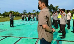 Pilkades 2022 Kabupaten Bangka Barat, Polres Babar Awasi Money Politik