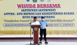 Walikota Pangkalpinang: DPD BKPRMI Pangkalpinang Gelar Wisuda Santri Dapat Dijadikan Contoh