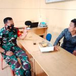 Babinsa Koramil 2306/Mancak Giat Komsos Membahas Tentang Covid 19