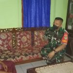 Babinsa Koramil 2306/Mancak Giat Komsos Membahas Tentang Covid 19