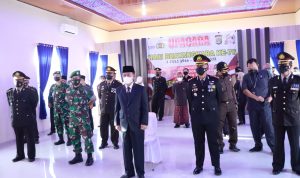 Polres Lampung Utara Ikuti Upacara Hari Bhayangkara ke 76 Secara Virtual