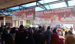 Menyambut Hari Raya Idul Adha, Pemerintah Bangka Selatan Lakukan Operasi Pasar Murah