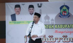 Wabup Jeneponto Berikan Sambutan pada Perayaan Tahun Baru Islam, Ini yang Disampaikan