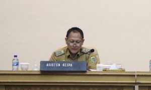 Qudratul Ikhwan Asisten Pemerintah dan Kesra Provinsi Lampung Pimpin Rapat Persiapan HUT RI ke-77